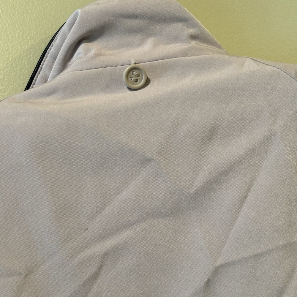 Liz Claiborne Chore Barn Jacket Coat Women's Large Zip Up Khaki removeable Liner - Picture 7 of 15